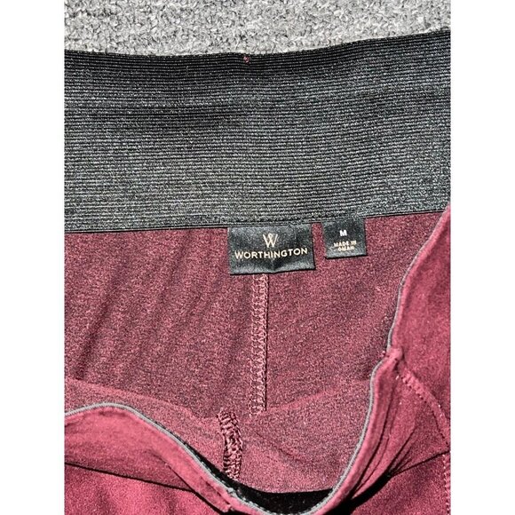 Worthington - Women’s Suede Dress Pants Sz MD - Picture 4 of 6